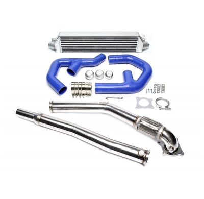 TA Technix Upgrade Kit Intercooler Kit + Downpipe  Intercooler: Dimensiones: Dimensión de red 625x170x70mm Diámetro de conexión: