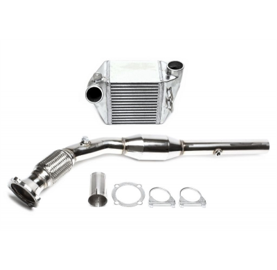Kit de actualización TA Technix Kit de intercooler + Downpipe con convertidor catalítico  Intercooler: Dimensiones: Dimensión de