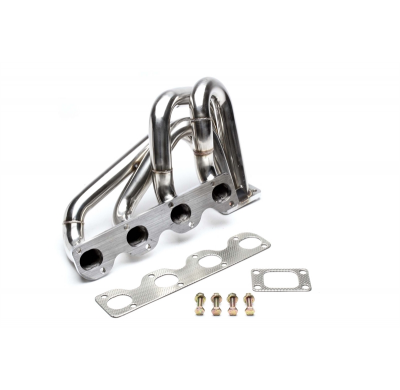 Colector turbo de acero inoxidable TA Technix BMW de 4 cilindros con motor M10 B20 con conexión de brida T3 dimensión de la cone