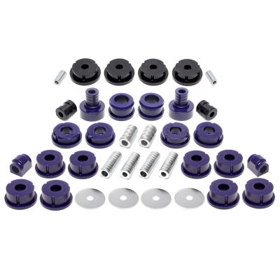 Ta Technix Pu Bushing Kit 38 Piezas Eje Delantero / Trasero Va Estabilizador ø 23 Mm Juego De Cojinetes De Forma Excéntrica (Ima
