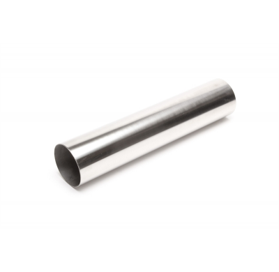 TA Technix tubo de escape acero inoxidable 70 mm redondo / afilado, longitud: 340 mm tubo de escape soldado No valido para absor