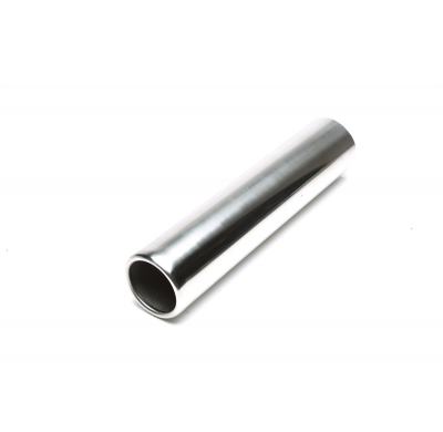 Tubo de escape TA Technix acero inoxidable 76 mm redondo / con brida, longitud: 335 mm conexión: 76 mm, diámetro exterior: 76 mm