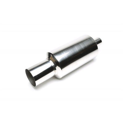 Escape trasero TA Technix inox sport universal 115 / 65mm redondo / afilado  acero inoxidable pulido Universalmente utilizab