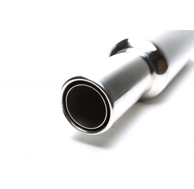 Escape trasero TA Technix inox sport universal 100mm redondo / embridado  acero inoxidable pulido Universalmente utilizable
