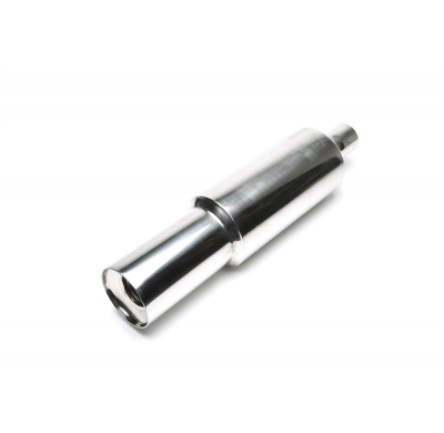 Escape trasero deportivo TA Technix inox universal 112 / 60mm redondo  acero inoxidable pulido Uso universal Conexión: 63,5m