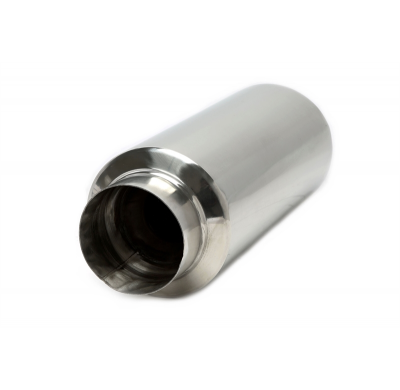 Silenciador trasero deportivo TA Technix acero inoxidable universal 100 / 45mm redondo / afilado / silenciador en tubo de escape