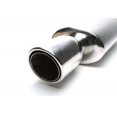 Escape trasero TA Technix inox sport universal 115 / 90mm redondo / embridado / biselado  acero inoxidable muy pulido Univer