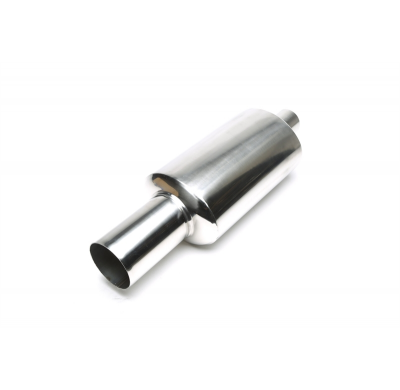 Escape trasero TA Technix inox sport universal 102mm redondo / afilado  acero inoxidable muy pulido Uso universal Conexión: