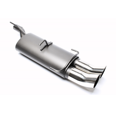 Silenciador trasero deportivo TA Technix Tubo de escape: 2x90 mm DTM con homologación CE e1-0210129  Valido para: Opel Astra F-C