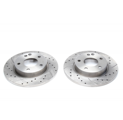 Juego De Discos De Freno Ta Technix Sport Eje Delantero Perforado + Ranurado Oem-Vergleichsnummer: 1684210112  Valido Para: Merc