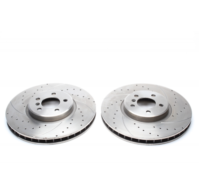 Juego de discos de freno deportivos TA Technix eje delantero perforado + ranurado + ventilado internamente#Número de comparación