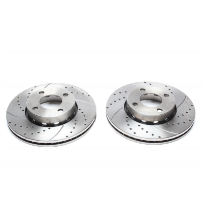 Juego de discos de freno deportivos TA Technix eje delantero perforado + ranurado + ventilado internamente#Número de comparación