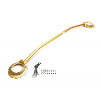 Refuerzo suspension de aluminio TA Technix delantero Color: dorado  Longitud ajustable por rosca