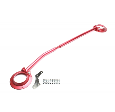 Refuerzo suspension de aluminio TA Technix delantero Color: rojo  Longitud ajustable por rosca