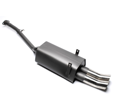 Silenciador trasero deportivo TA Technix Tubo de escape: 2x76 mm DTM con homologación CE e1-0210511  Valido para: BMW Serie 3 se