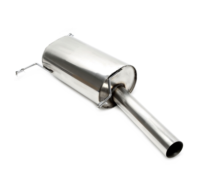 Silenciador trasero TA Technix 1x70 mm redondo/acero inoxidable afilado del sistema de acero inoxidable EVOG1A  apto para: VW Go