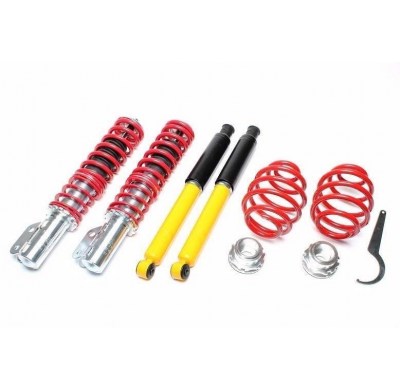 Suspensión Coilover Ta Technix El Elemento De Ajuste Se Asienta Sobre El Muelle  Valido Para: Opel Corsa a Cc, Tipo A-Cc Año De