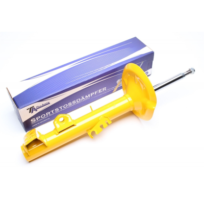 Amortiguador Deportivo Ta Technix, Eje Delantero Izquierdo Vástago Del Pistón Acortado - Dureza Sintonizada Deportiva  Valido Pa