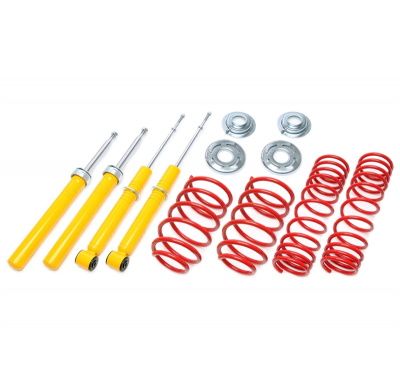 Suspensión Deportiva Ta Technix Rebaja: 60/40 Mm  Valido Para: Vw Golf I Tipo 17 Vw Golf I Cabrio Tipo 155 Vw Jetta I Tipo 17 Vw