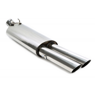 Escape trasero TA Technix  del sistema de escape racing RSG2E276SC  tubo de escape: 2x76mm redondo+afilado  Valido para: VW