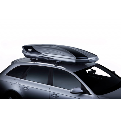 Excellence Xt Xl 2tone Titan Glossy/Black Glossy Maletero De Techo Thule Excellence Xt Cofre Portaequipajes Cómodo, Elegante Y E