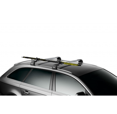 Skiclick Ski & Snowboard Rack Thule Skiclick Portaesquís Inteligente Que Ahorra Espacio.