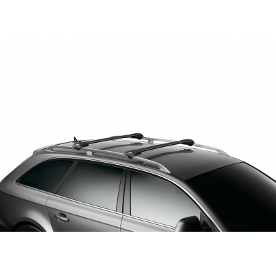 Barras Thule WingBar Edge (railing integrado, pto. Fijación) NO MONTA PIES-Color Negro BMW 3-Series Touring  5-Puertas Familiar