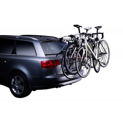 Freeway 3 Bicis Portabicicletas Para Portón Thule Freeway 3 Portabicicletas Colgante Básico De Portón Trasero, Diseñado Para Dos