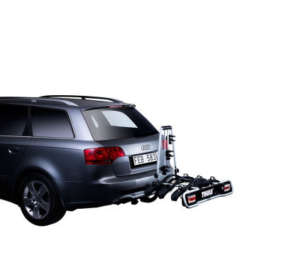 Euroride, 3bicis, 7 Pin Portabicicletas Para Bola De Remolque Thule Euroride 3 7-Pin Portabicicletas Funcional Que Cubre Todas L