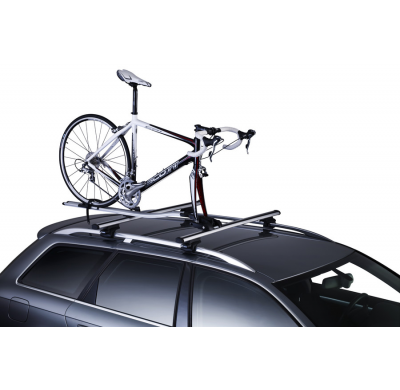 Outride Portabicicleta De Techo Thule Outride El Portabicicletas De Horquilla Ligero, Cómodo Y Elegante Para Transportar Las Bic