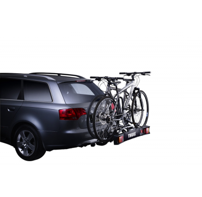 Rideon 2bicis, 7 Pin Portabicicletas Para Bola De Remolque Thule Rideon 2 Portabicicletas Basculante Básico (Para 2 Bicicletas).