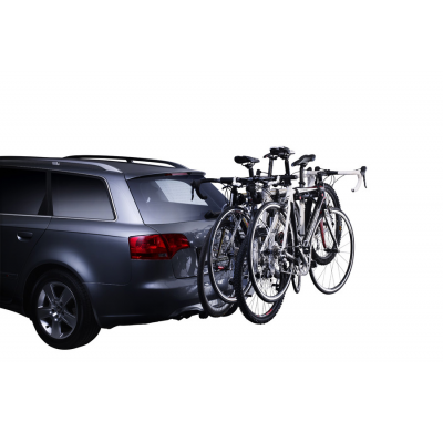 Hangon 4 Bicis, With Tilt Portabicicletas Para Bola De Remolque Thule Hangon 4 Portabicicletas Basculante, Básico Y De Fácil Man