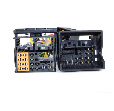 Conector Doble Iso Para Audi A1 2010 >, Seat 2012 >, Skoda 2012 >, Vw. 2012 > , Parrot
