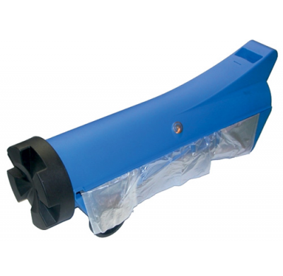 Dispensador De Color Azul Con Ruedas De Film Para Para Enmascarar 119 X 41 Cm. (Largo X Ancho)