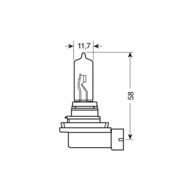 Lampara Halogena Economica H9, 12v , 65w