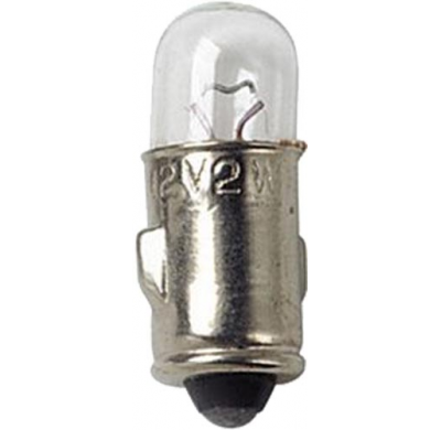 Blister 58085 De 2 Lamparas Economicas, J, 1 Polo, 12 V. 2 W. Valido Para Salpicadero.