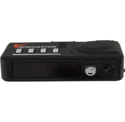 Avisador De Radares Fijos Gps Phantom Cam, 2 Camaras, Grabador, Hasta 32 Gb, Micro Sd, Avisos Por Voz, Actualizacion De Puntos G