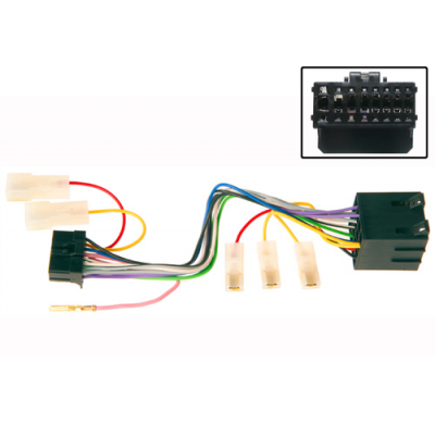 Conector Iso Original Para Radios Pioneer 2003 > 2010 , 16 Pines .