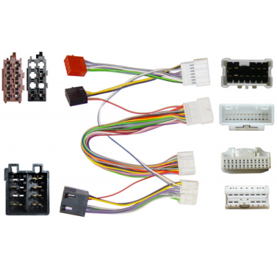 Conector Doble Iso Para Dacia 2012 >, Mercedes 2012 >, Renault 2012 >  , Parrot