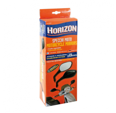 Blister 90128 Con 2 Espejos Retrovisores Para Moto