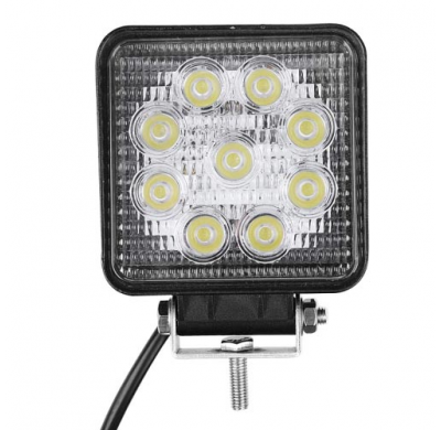 Foco Cuadrado Led De Trabajo Para Vehiculos Industriales 60º , 12 > 24 V , Nautica , Tipo 76.5465