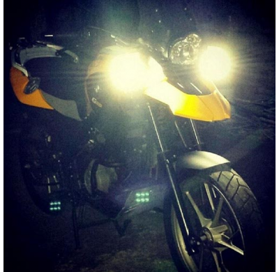 Foco Redondo Led De Trabajo Para Vehiculos Industriales 60º , 12 > 24 V , Nautica , 11.5cm Diametro , 3.5 Cm Profundo .