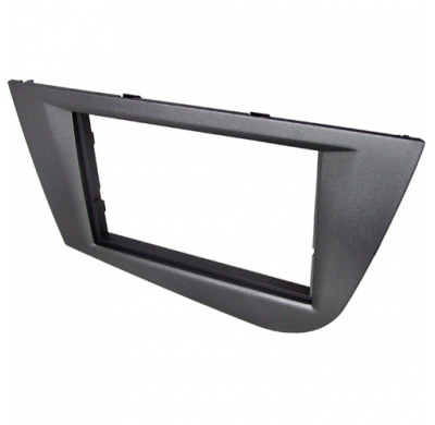 Soporte Autoradio D/D Seat Leon 2005 > 2012 Gris Oscuro