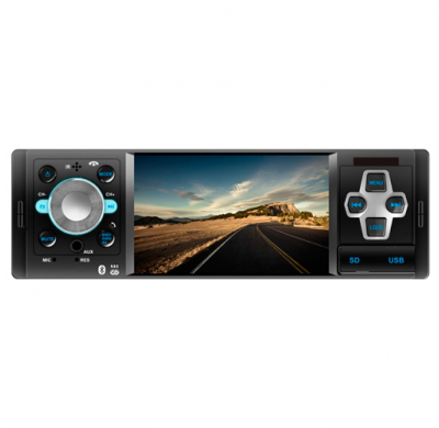 Radio Usb Sd Bt Audio Video Innova 550 Bt , 4" , Aux , Rds , Mando a Distancia Fm , Am , 1 Salida De Video , Entrada Camara Atra