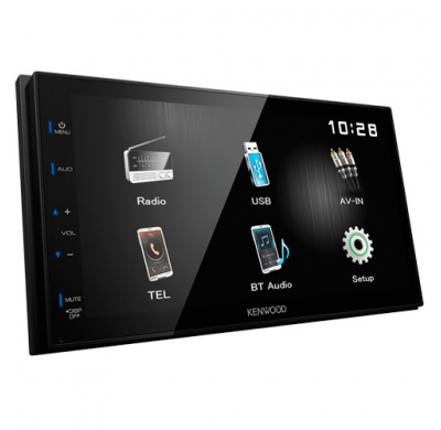 Radio Monitor Doble Din  Kenwood Dmx 110bt , 6.8" , Sin Mecanica .