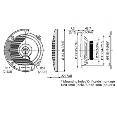 Kit Altavoces Kenwood Kfc S 1366