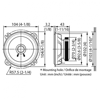 Kit Altavoces Kenwood Kfc S 1056