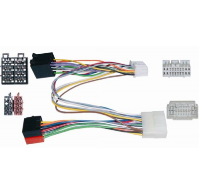 Conector Doble Iso Para Honda, Suzuki, Fiat, Nissan, Opel , Parrot