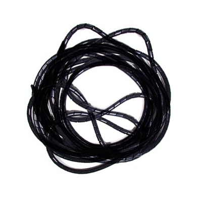 Rollo Cinta Espiral Helicoidal 9/11mm. 50 M. Organizador De Cables .