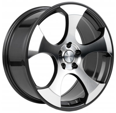 Llanta Tomason Fn2 8,5jx19 Dark Gunmetal Polished 5x112 Et-45  72,6